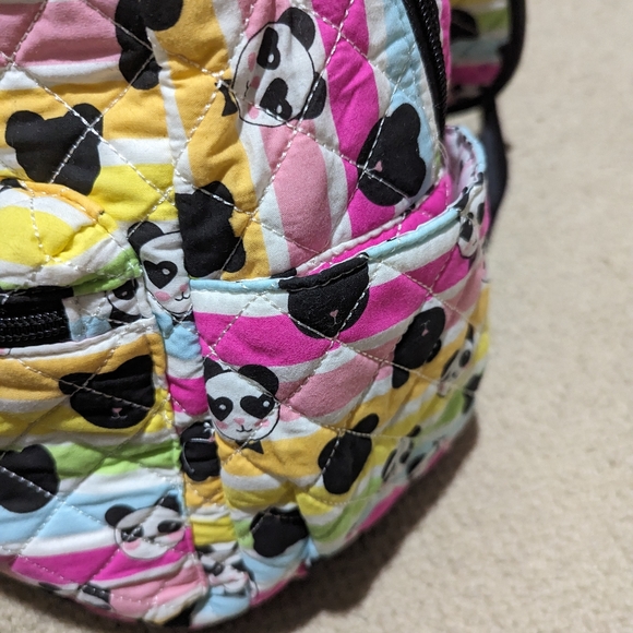 NEW Betsey Johnson Rainbow Panda Backpack - Picture 12 of 12
